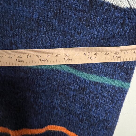Hanlon Mills Blue Striped Crewneck Pullover - Picture 8 of 8